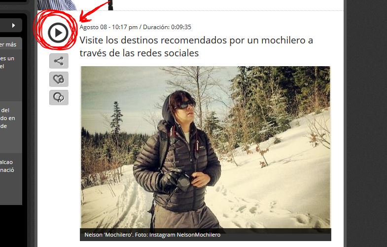 entrevista mochileros colombia