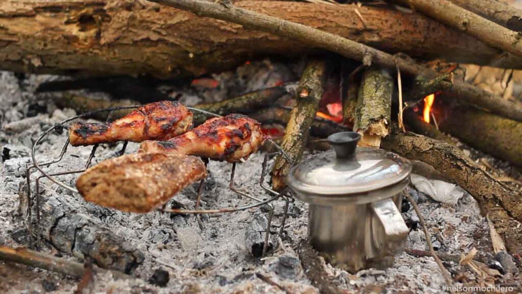 Bushcraft aire libre Mochileros