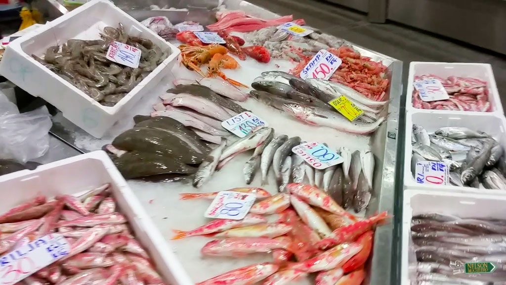 Mercado de Pescado Pula - Istria, Croacia