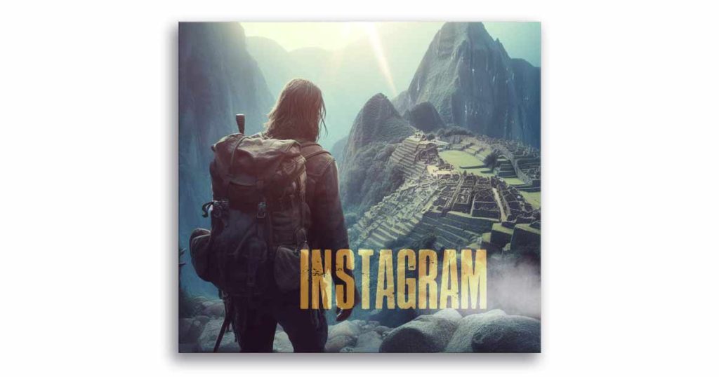 Nelson Mochilero en la redes sociales - Cuenta de Instagram