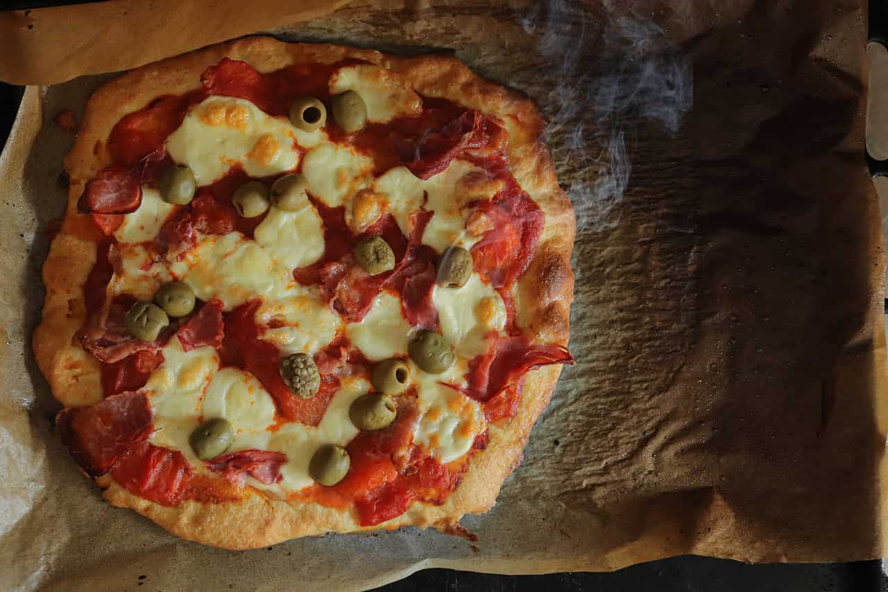 pizza mochilera - receta de pizza casera y artesanal